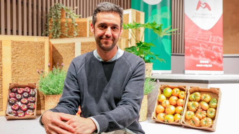 Joan Simó es biólogo especializado en biotecnología agroalimentaria. Foto: Marc Bosch