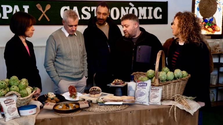 La presentació s’ha portat a terme a l’espai gastronòmic del Mercat d’Amposta. Foto: J. Revillas