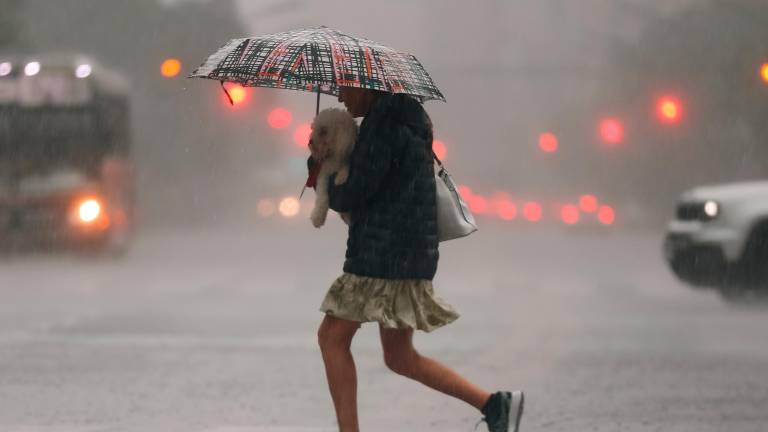 Se esperan fuertes lluvias en varios puntos del país. Foto: EFE