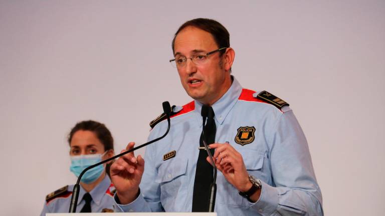 El hasta hoy comisario jefe de los Mossos d’Esquadra, Josep Maria Estela. Foto: ACN