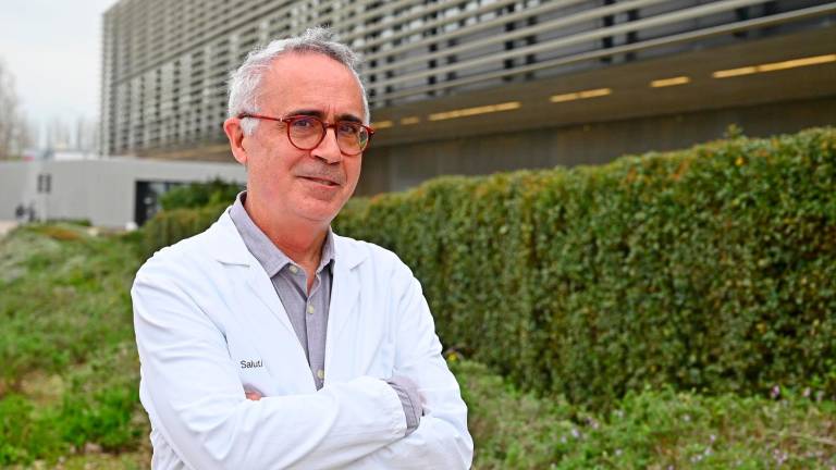 El Dr. Òscar Sotorra acumula gairebé 25 anys a la Unitat d’Al·lergologia de l’Hospital Universitari Sant Joan de Reus. foto: ALfredo gonzález