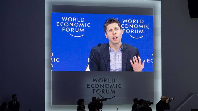 Sam Altman, cofundador de Open AI, este jueves en Davos. EFE/EPA/Gian Ehrenzeller