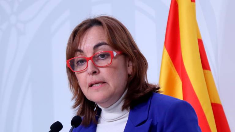 La consellera de Territori y portavoz del Govern, Sílvia Paneque. Foto: ACN