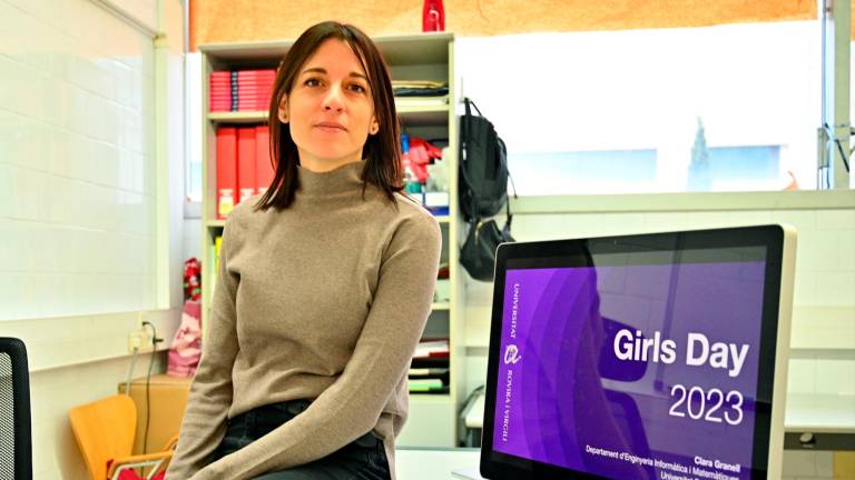$!Clara Granell es ingeniera técnica en informática. FOTO: ALFREDO GONZÁLEZ