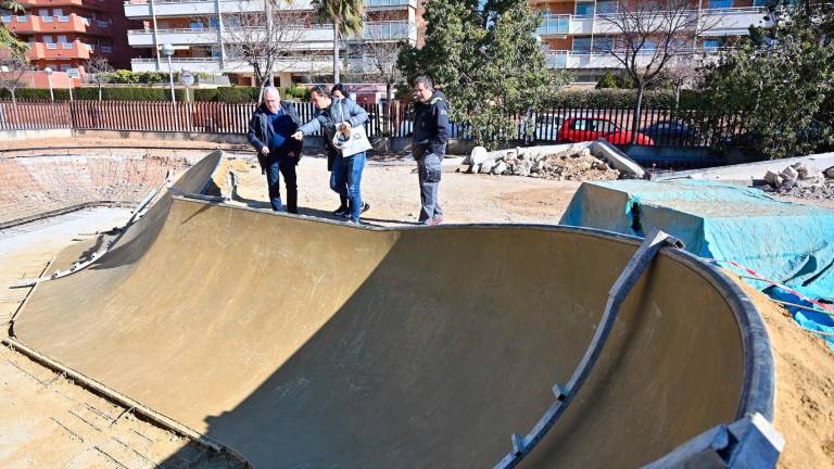 El renovado skatepark de Salou abrirá a finales de febrero