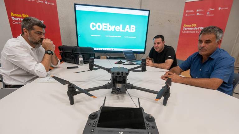 El CoEbreLab impulsa la tecnologia dels drons per dinamitzar la Ribera d’Ebre