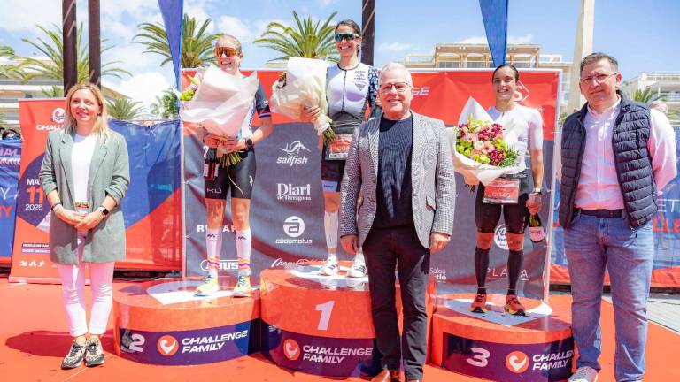 Ganadoras de la categoría femenina de la Challenge Salou. Foto: Àngel Ullate