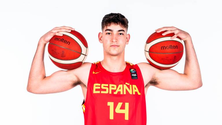 David Barberà es un fijo en la Selección de Javi Zamora. foto: federación española de baloncesto