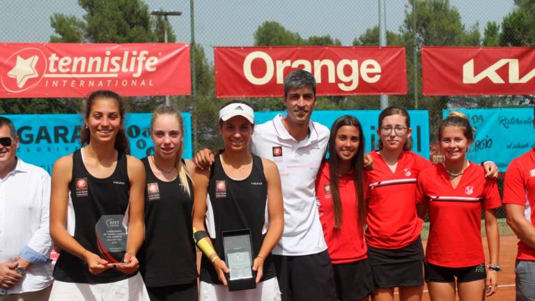Histórico subcampeonato de España para las cadetes del Tennis Tarragona