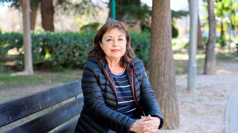 Maria Lluïsa Amorós també ha exercit la docència en l’ensenyament de Secundària. foto: alba mariné