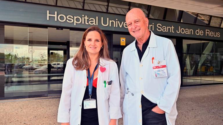 $!La Dra. Daiana Ibarretxe i el Dr. Lluís Masana. Foto: Alfredo González