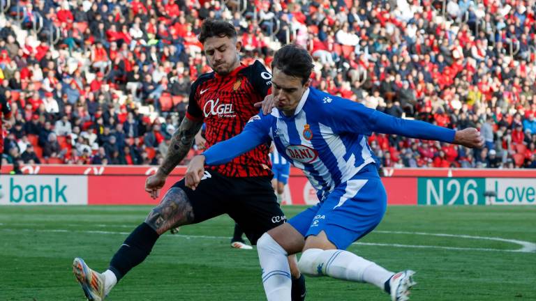 El futbolista del RCD Mallorca Pablo Maffeo. Foto: EFE
