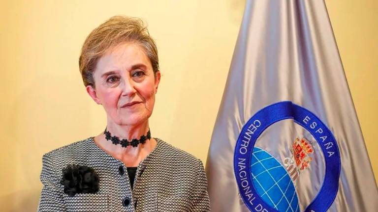 La exdirectora del CNI, Paz Esteban, durante su toma posesión en el Ministerio de Defensa el 10 de febrero de 2020. Foto: EFE