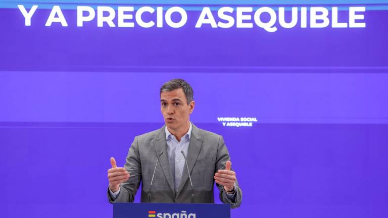 El presidente del Gobierno, Pedro Sánchez. Foto: EFE