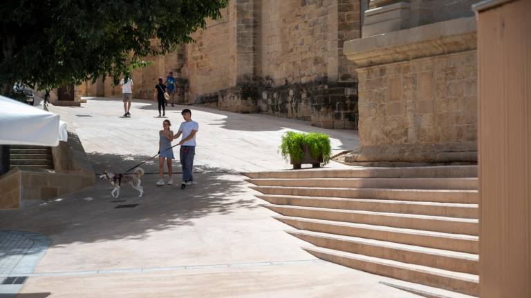 $!Accessos a la Catedral de Tortosa, obra de Covan. Foto: Joan Revillas.