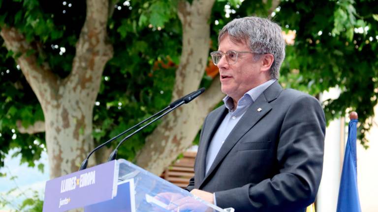 El expresidente de la Generalitat de Catalunya Carlles Puigdemont. Foto: EFE