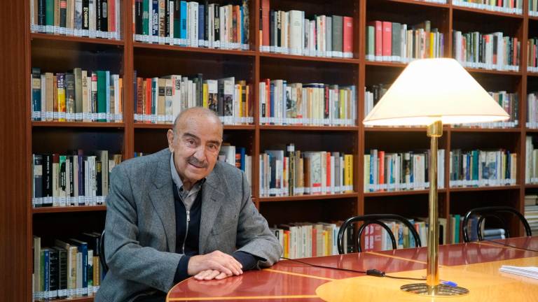 El filòleg i traductor reusenc Joaquim Mallafrè va morir el passat dijous a vuitanta-tres anys. Foto: Fabián acidres/DT