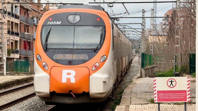 Imagen de archivo de un tren de Rodalies. Foto: ACN