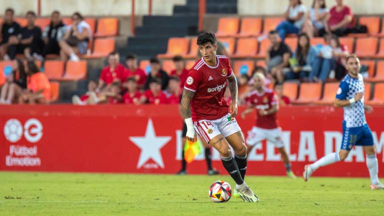 Óscar Sanz seguirá vinculado al Nàstic, al menos, dos temporadas más. Foto: Pere Ferré