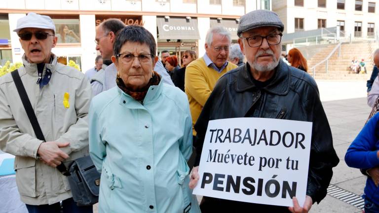 Una protesta de pensionistas. Foto: DT