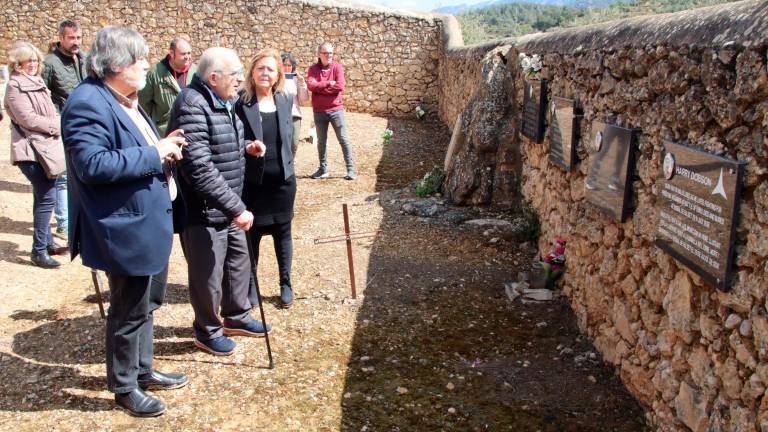 La reinhumació s’emmarca en les actuacions que Memòria Democràtica duu a terme per dignificar les víctimes de la Guerra Civil. Foto: ACN