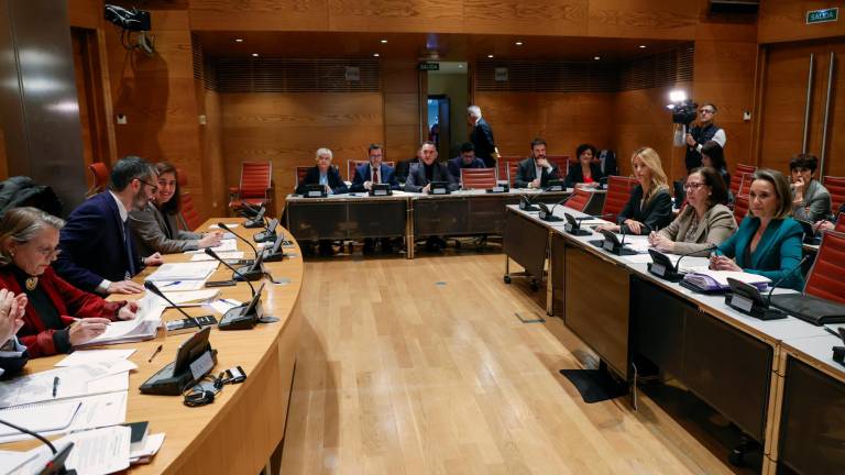 La Comisión de Justicia del Congreso se ha reunido este jueves a la ponencia sobre la Proposición de Ley Orgánica de Amnistía. Foto: EFE