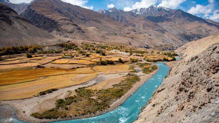 Un pueblo en la región de Wakhan. Foto: ACN