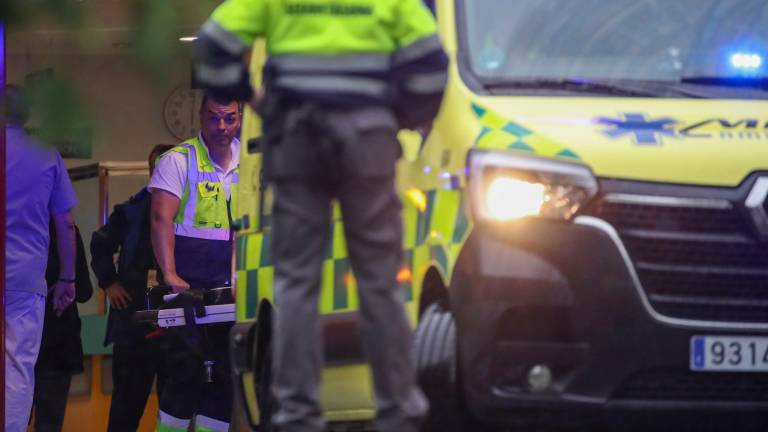 Una ambulancia la ha trasladado al hospital de Basurto. Foto: EFE