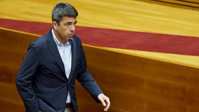 El presidente de la Generalitat Valenciana, Carlos Mazón. Foto: EFE