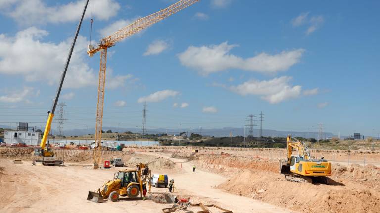 Los trabajos de cimentación del nuevo hospital privado de Tarragona terminarán este verano
