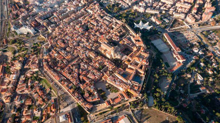 Imagen aérea del lugar. Foto: Marc Colilla