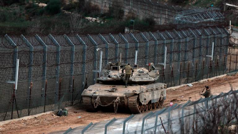 Imagen de un tanque israelí. Foto: EFE