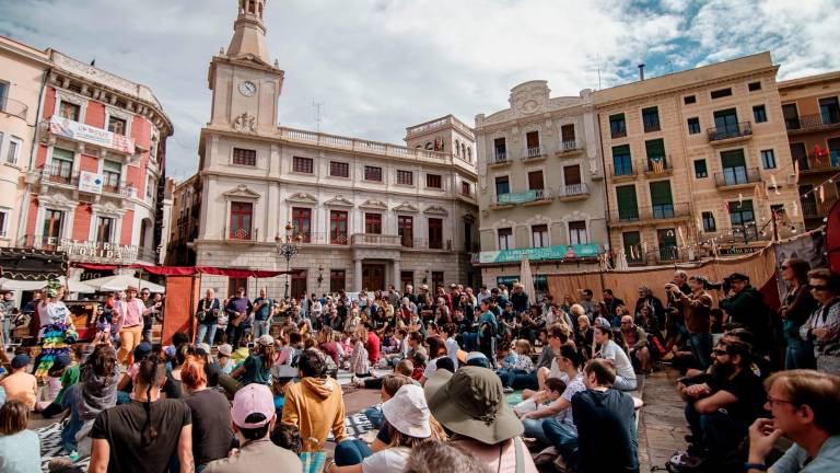 La anterior edición de la Fira Trapezi de Reus. Foto: Cedida