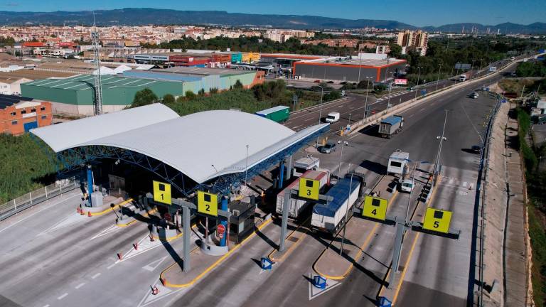 Imagen del acceso del Eix Transversal, el más concurrido para entrar al Port de Tarragona. foto: cedida