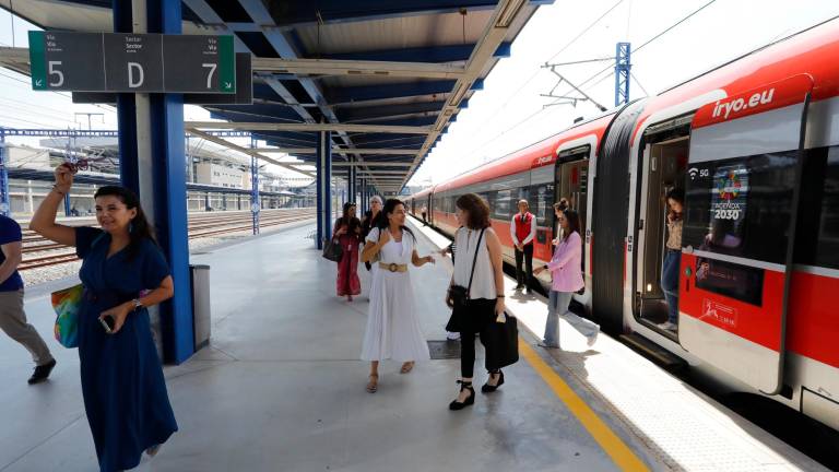 Imagen de la estación del Camp de Tarragona. Foto: Pere Ferré/DT