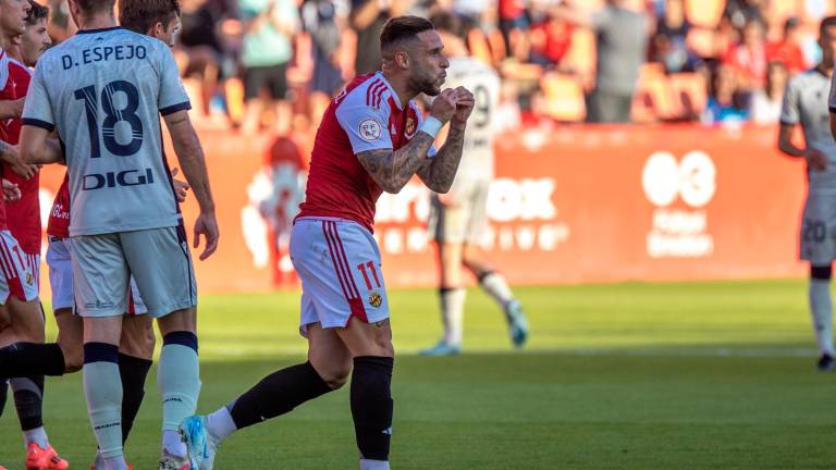 Marc Fernández ha cumplido 100 partidos oficiales con la camiseta del Nàstic. foto: nàstic