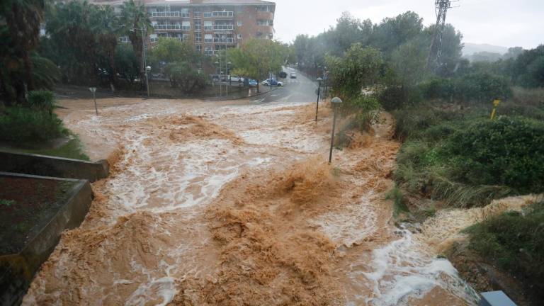 La mayor tromba de agua de la última década en Tarragona