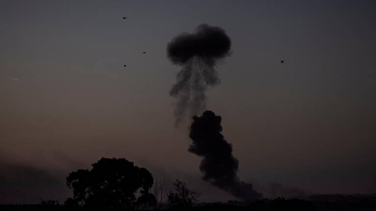 Ataques en Gaza en una imagen reciente. Foto: EFE