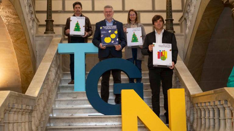 Els participants en la presentació del Nadal a Tarragona. Foto: Ajuntament de Tarragona
