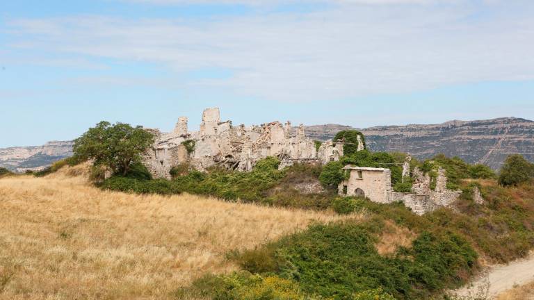 Pueblo abandonado de Gallicant. Foto: Alba Mariné