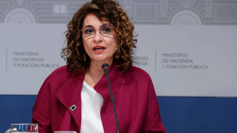 María Jesús Montero, ministra de Hacienda. Fuente: EFE.