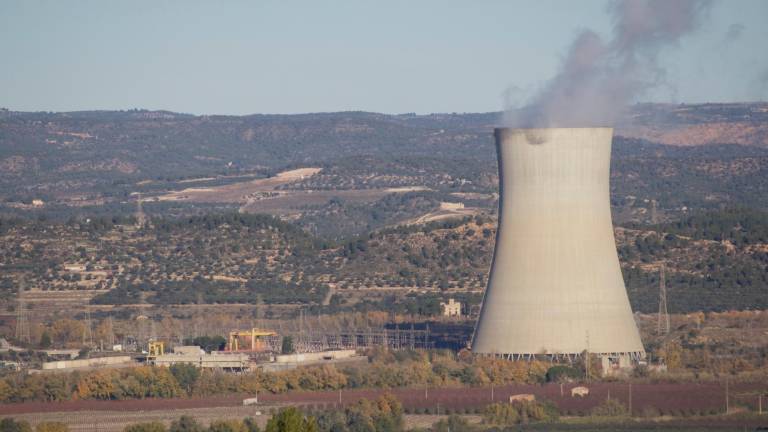 La central nuclear d’Ascó, a la comarca de la Ribera d’Ebre. foto: Joan REvillas