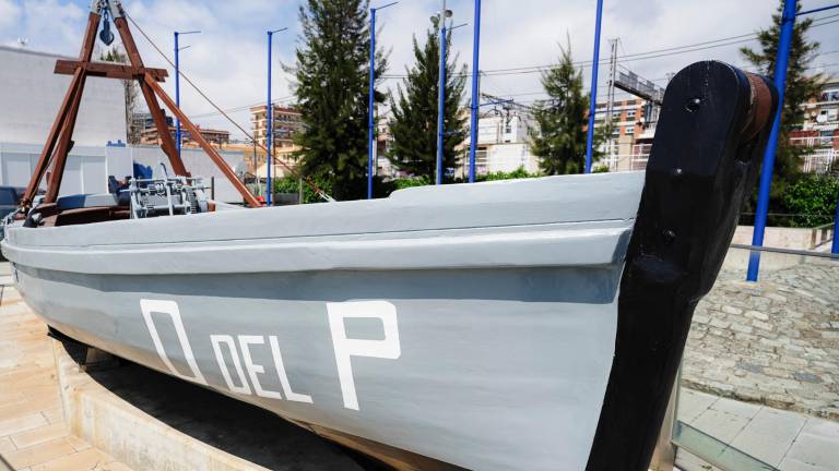 El bot de cadenes, restaurado en Cambrils. Foto: Port de Tarragona