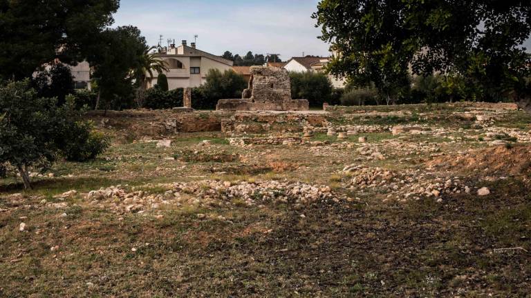 En enero, la villa romana del Moro fue declarada Bien Cultural de Interés Local. foto: ANGEL ULLATE