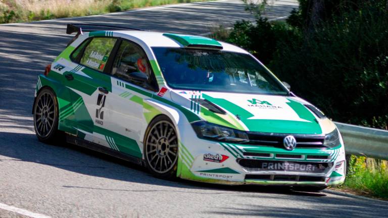 Uno de los Volkswagen Polo R5 que competirán en la categoría WRC2. Foto: Iván Jérez