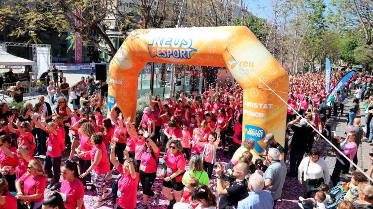 La cursa és de 5 quilòmetres pel centre de la ciutat de Reus. Foto: Alba Mariné