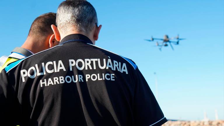 $!Els agents de la Policia Portuària han rebut formació per fer volar els drons. Foto: Cedida