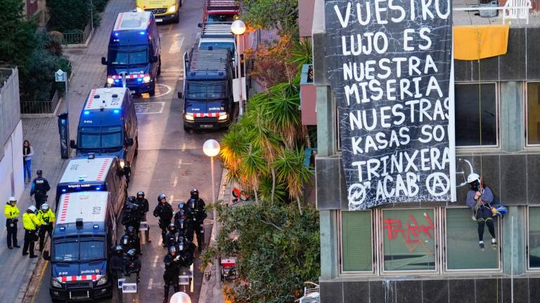 El desalojo se ha llevado este juves, 30 de noviembre. Foto: EFE
