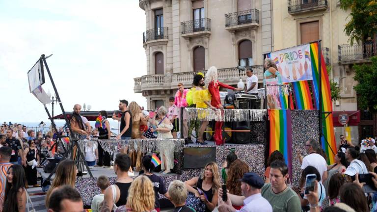 Imagen de la marcha Pride que se ha celebrado en Tarragona. Foto: Cedida