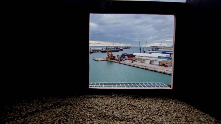 $!Imatge del Port des de dins de la ‘casa’ del falcó. FOTO: Port de Tarragona